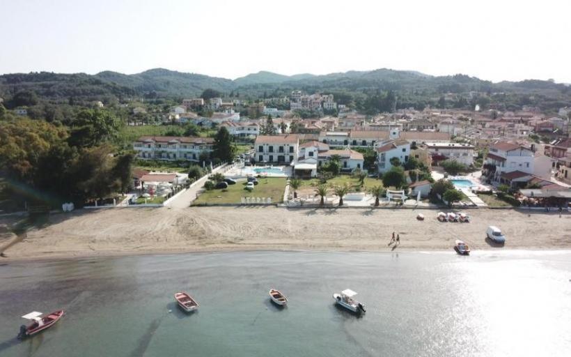 Umbrella Beach Apartments Kávos Exterior foto